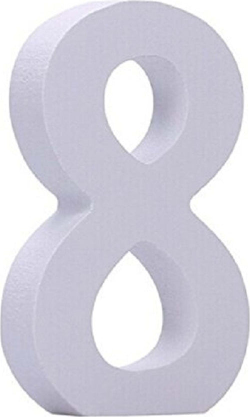 NUMERO 8 IN LEGNO BIANCO 11CM DECORAZIONE CONFETTATA COMPLEANNO ARREDO CASA TAVOLO Illuminazione/Illuminazione per interni/Illuminazione speciale/Insegne luminose Trade Shop italia - Napoli, Commerciovirtuoso.it