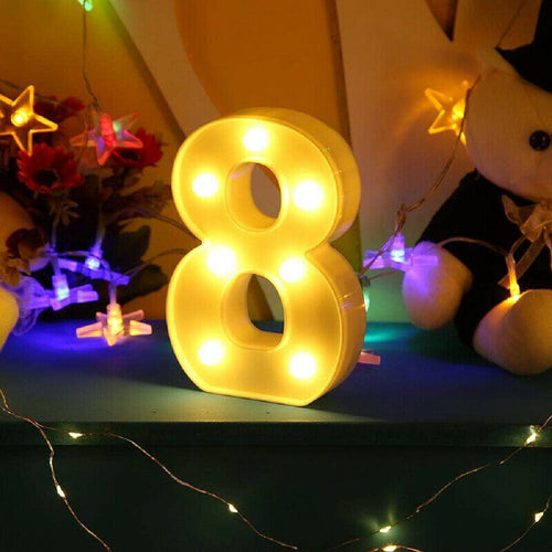 Numero 8 Luminoso Bianco A Led Decoro Per Eventi Feste Luce Calda 3000k 16x3cm Casa, arredamento e bricolage > Prodotti per Feste Trade Shop italia - Napoli, Commerciovirtuoso.it