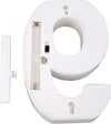 Numero 9 Luminoso Bianco A Led Decoro Per Eventi Feste Luce Calda 3000k 16x3cm Casa, arredamento e bricolage > Prodotti per Feste Trade Shop italia - Napoli, Commerciovirtuoso.it