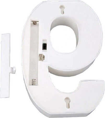 Numero 9 Luminoso Bianco A Led Decoro Per Eventi Feste Luce Calda 3000k 16x3cm Casa, arredamento e bricolage > Prodotti per Feste Trade Shop italia - Napoli, Commerciovirtuoso.it