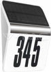 NUMERO CIVICO ILLUMINATO LED RICARICA ENERGIA SOLARE ACCIAIO INOX ESTERNO CASA  Trade Shop italia - Napoli, Commerciovirtuoso.it