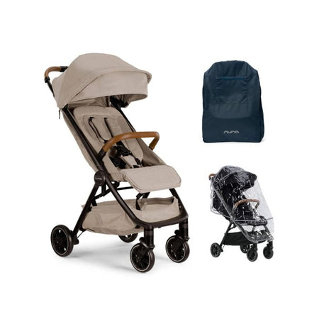 Passeggino Nuna TRVL Con Parapioggia+Borsa Trasporto