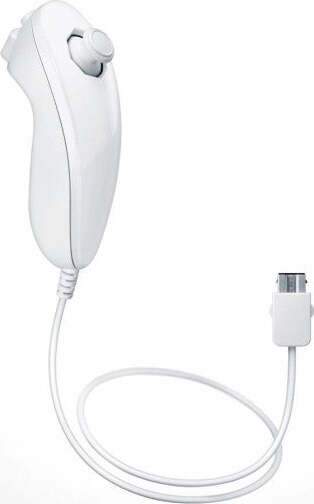 Nunchuck Controller Per Nintendo Wii Controller Remote Bianco Compatibile  Trade Shop italia - Napoli, Commerciovirtuoso.it