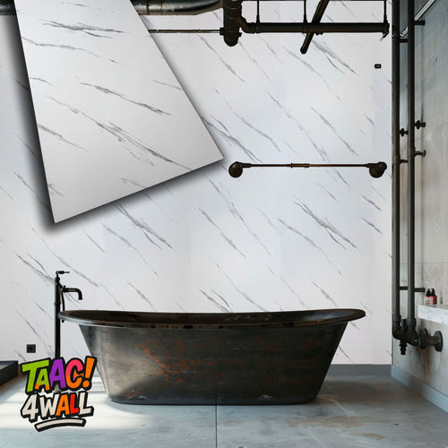 €16,99mq TAAC! 4WALL pacco da 5,76mq (4 pannelli) rivestimento a parete SPC Click 5x600x2400mm COSMO