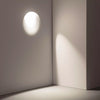 *STOCK* Portafaretto In Gesso Ceramico ad incasso GHOST 250x210x50mm foro 10cm 40W GU10 IP20