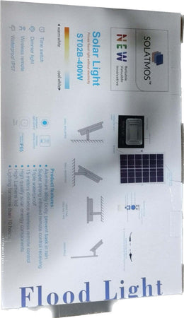 Nuovo-Faro-solare-LED-80W-120W-200W-400W-600W-Sensore-Crepuscolare-150Lm/W-ip66