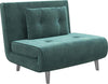NUOVO-Poltrona-Letto-a-sedia-materasso-brandina-Letto-Singolo-con-Schienale-Reclinabile-in-Velluto,-100x88x83cm,-Verde-Scuro-F839-893V01DGA
