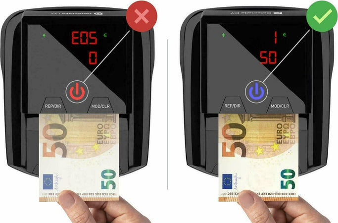 NUOVO RILEVATORE BANCONOTE FALSE 100€ 200€ PORTATILE CONTA SOLDI EURO USB 2023 Cancelleria e prodotti per ufficio/Archivio ufficio e accessori per scrivania/Casseforti portamonete e contabanconote/Contabanconote Zencoccostore - Formia, Commerciovirtuoso.it