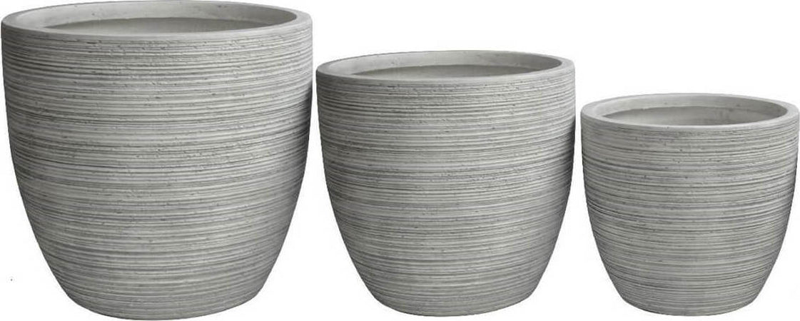 NURIA---set-di-3-vasi-Grigio-Milani-Home