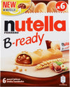 Nutella B-ready Merdendina Ferrero Merendine Croccanti Ripiene Nutella Confezione Mono Poerzione Merendina Da 44 Gr Alimentari e cura della casa/Snack dolci e salati/Biscotti/Wafer Non solo alimenti - Albano Laziale, Commerciovirtuoso.it