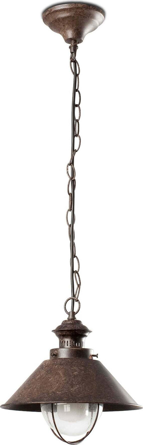 NÁUTICA 340 Lampada sospensioni marrone ossido Illuminazione/Illuminazione per interni/Lampadari lampade a sospensione e plafoniere/Lampade a sospensione Led Mall Home - Napoli, Commerciovirtuoso.it