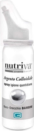 NUTRIVA-ARGENTO-COLLOIDALE-NASO/ORECCHIE-BAMBINI-integratore-alimentare-30-ml-Cabassi-e-Giuriati