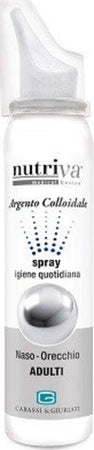 NUTRIVA-ARGENTO-COLLOIDALE-NASO/ORECCHIE-integratore-alimentare-100-ml-Cabassi-e-Giuriati