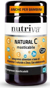NUTRIVA-NATURAL-C-integratore-alimentare-60-compresse-masticabili-Cabassi-e-Giuriati