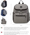 Nuvita 8730 Zaino Mamma Multifunzione Neonato Zaino Fasciatoio 11 Tasche Borsa Cambio Neonato Borsa Zaino Neonato da Passeggino Zainetto Bebe Prima infanzia/Cambio del pannolino/Borse fasciatoio/Zaini fasciatoio Mondo Bimbo - Bagnara Calabra, Commerciovirtuoso.it