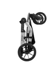 KIKKABOO Trio Completo IRENE, colore DARK GREY composto da Culla Navicella + Seggiolino Auto i-Size (40-87 cm) + Passeggino