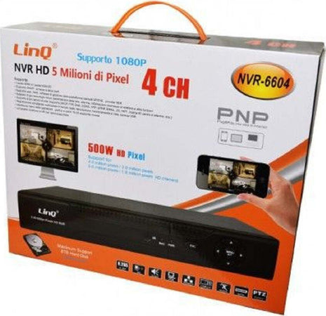 Nvr 4ch Canali Registratore Rec&live Full Hd 1080p Wifi H.264 H.265 P2p Nvr-6604 Fai da te/Sicurezza e protezione/Sistemi di sicurezza domestica/Kit video per la sicurezza domestica/Videoregistratori di sorveglianza Trade Shop italia - Napoli, Commerciovirtuoso.it