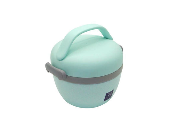 MIZU BABY - Yume Food Easy - Thermos pappa 680 ml, colore verde acqua, contenitore termico per alimenti e pappe