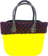 O Bag Bosa Donna Scocca Giallo Fluo Sacca Pois Manici a Quadri Borsa O Bag Reverse Classica Multicolore Invernale Moda/Donna/Borse/Borse a spalla Liquidator Italia - Nicosia, Commerciovirtuoso.it