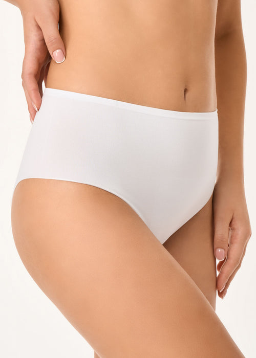 Slip midi donna golden ledy in microfibra senza cuciture