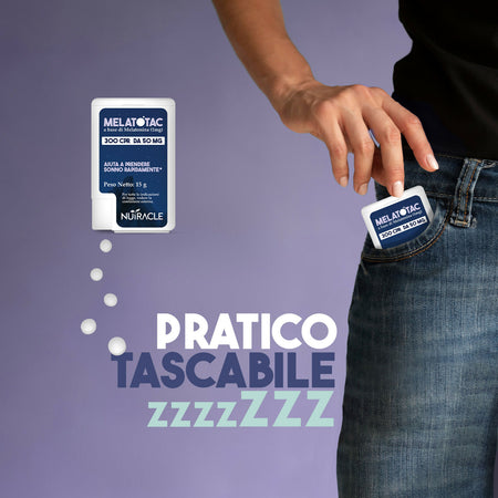 Melatonina pura, 200 compresse - integratore melatonina per dormire da 50mg - per sonno e ridurre risvegli notturni, jet lag (200 unità (confezione da 1))