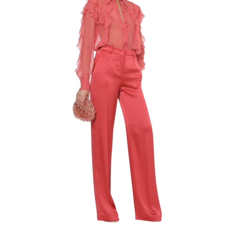 Alberta Ferretti pantaloni donna alberta ferretti - pantalone - corallo da donna
