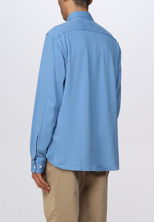 Tommy Hilfiger CAMICIA GARMENT DYED PIQUE RF SHIRT da uomo