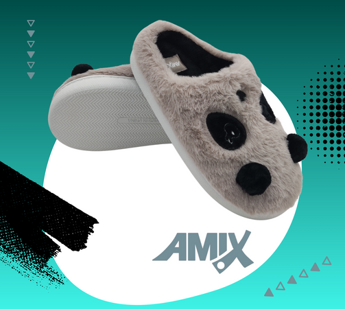 Ciabatte Animali da Donna, Pantofole Invernali Calde e Pelose, Morbide e Simpatiche Babbucce a Panda