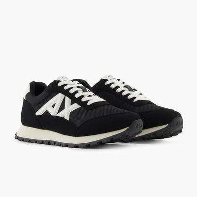 Armani Exchange Uomo Sneakers Con Logo a Contrasto