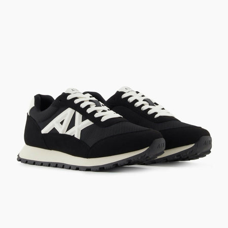 Armani Exchange Uomo Sneakers Con Logo a Contrasto