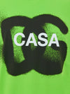 Dolce & Gabbana T-Shirt in Verde Fluo DG Casa da uomo