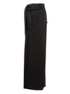 Tom Ford Gonna Extra Lunga in Raso Nero da donna