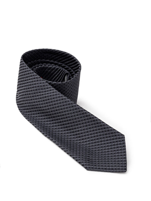 JIL SANDER Cravatta 7 cm in Seta Regimental Jil Sander da uomo