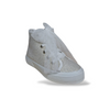 Sneakers Bambina Bianco Glitter VUL-LADI con Lacci Intercambiabili – Scarpe Cerimonia Damigella Taglie 24-39