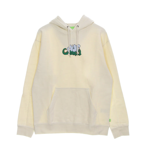 HUF Felpa Cappuccio Uomo Magic Dragon P/o Hoodie Off White da uomo