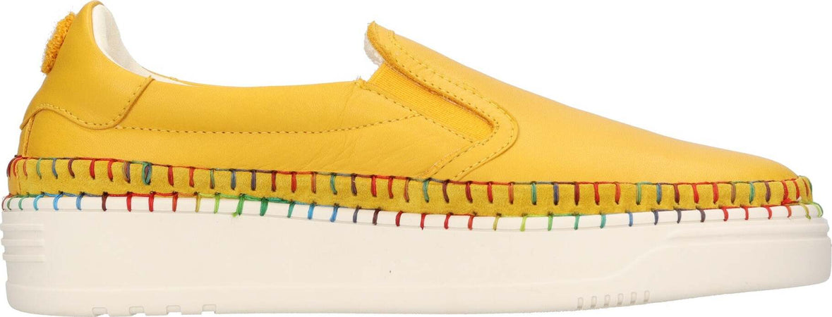 OA-non-fashion-Scarpe-basse-Giallo-da-donna