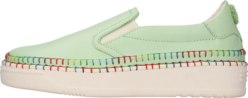 OA-non-fashion-Scarpe-basse-Verde-da-donna