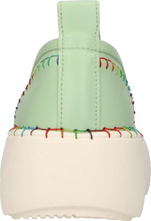 OA-non-fashion-Scarpe-basse-Verde-da-donna
