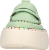 OA-non-fashion-Scarpe-basse-Verde-da-donna