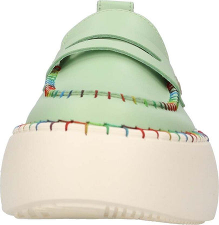 OA-non-fashion-Scarpe-basse-Verde-da-donna