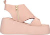 OA-non-fashion-Scarpe-con-Tacco-Rosa-da-donna