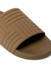 Bottega Veneta Sliders Carpet in Gomma Beige . da uomo