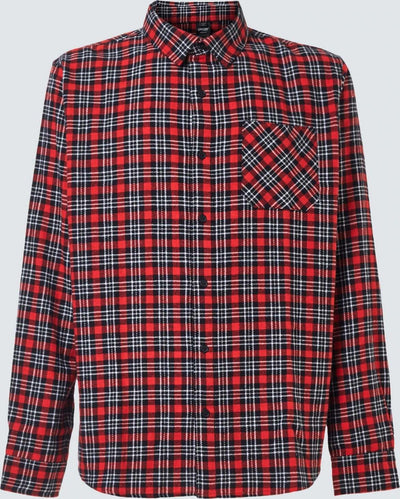 Oakley Podium Plaid Flannel Camicia Uomo Flanella a Scacchi Camicia Invernale Casual Rossa Button-Down Con Taschino Moda/Uomo/Abbigliamento/T-shirt polo e camicie/Camicie casual Snotshop - Roma, Commerciovirtuoso.it