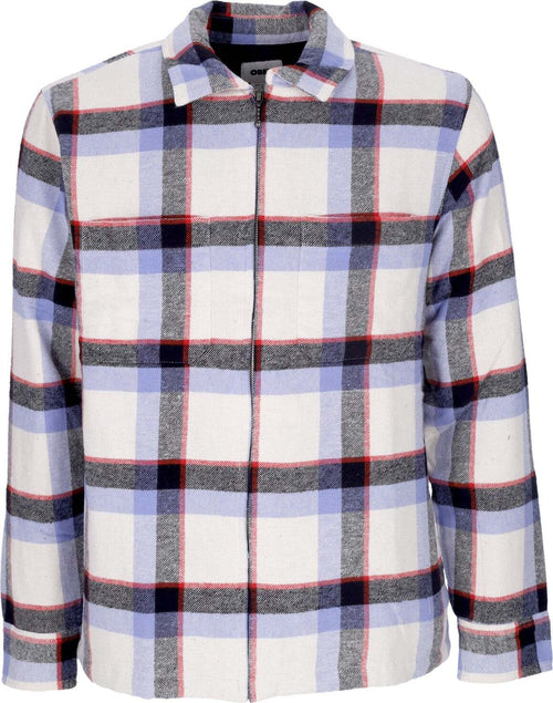 OBEY-Camicia-Imbottita-Uomo-Lloyd-Shirt-Jacket-Unbleached-Multi-da-uomo