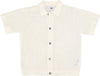 OBEY-Camicia-Manica-Corta-Uomo-Tear-Drop-Open-Knit-Shirt-Unbleached-da-uomo