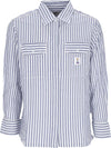 OBEY-Camicia-Manica-Lunga-Donna-Elena-Shirt-Matching-Sets-Light-Blue-Multi-da-donna