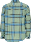 OBEY-Camicia-Manica-Lunga-Uomo-Eugene-L/s-Woven-Shirt-Jade-Multi-da-uomo