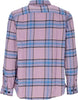 OBEY-Camicia-Manica-Lunga-Uomo-Eugene-L/s-Woven-Shirt-Lilac-Chalk-Multi-da-uomo