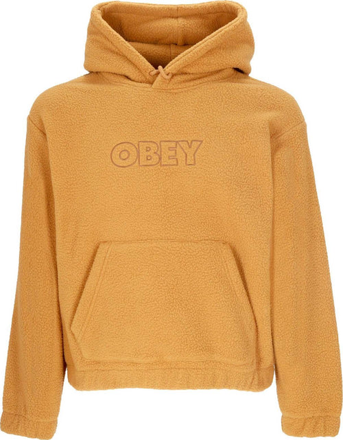 OBEY-Felpa-Cappuccio-Donna-Asher-Hood-Specialty-Fleece-Brown-Sugar-da-donna