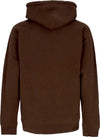 OBEY-Felpa-Cappuccio-Donna-Drifting-On-a-Daydream-Basic-Hooded-Fleece-Brown-da-donna
